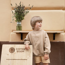 Load image into Gallery viewer, Soft chunky oversized sweatshirt Babyccino capu