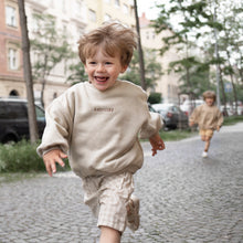 Load image into Gallery viewer, Soft Chunky oversized sweatshirt Babyccino Oat