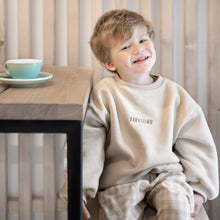 Load image into Gallery viewer, Soft Chunky oversized sweatshirt Babyccino Oat