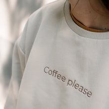 Load image into Gallery viewer, Oversized mikina MAMA Coffee please OAT