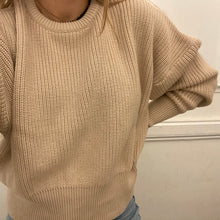 Load image into Gallery viewer, MAMA svetr cordero Crema