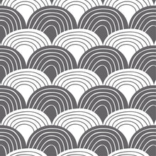 Load image into Gallery viewer, Prostěradlo Rainbows Graphite Gray