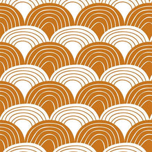 Load image into Gallery viewer, Prostěradlo Rainbows cinnamon brown