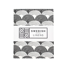 Load image into Gallery viewer, Prostěradlo Rainbows Graphite Gray