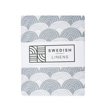 Load image into Gallery viewer, Prostěradlo Rainbows Tranquil gray