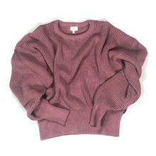 Load image into Gallery viewer, MAMA svetr cordero Aubergine