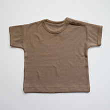 Load image into Gallery viewer, Tričko Terry Boxy Walnut