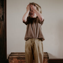 Load image into Gallery viewer, Tričko Terry Boxy Walnut