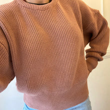 Load image into Gallery viewer, MAMA svetr cordero Capuccino