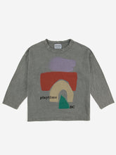 Load image into Gallery viewer, Playtime red long tee
